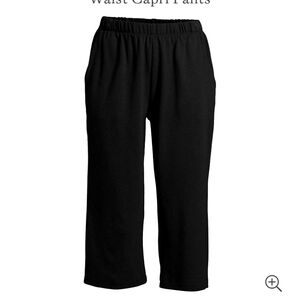 Lands End Sport Knit Capri Pants